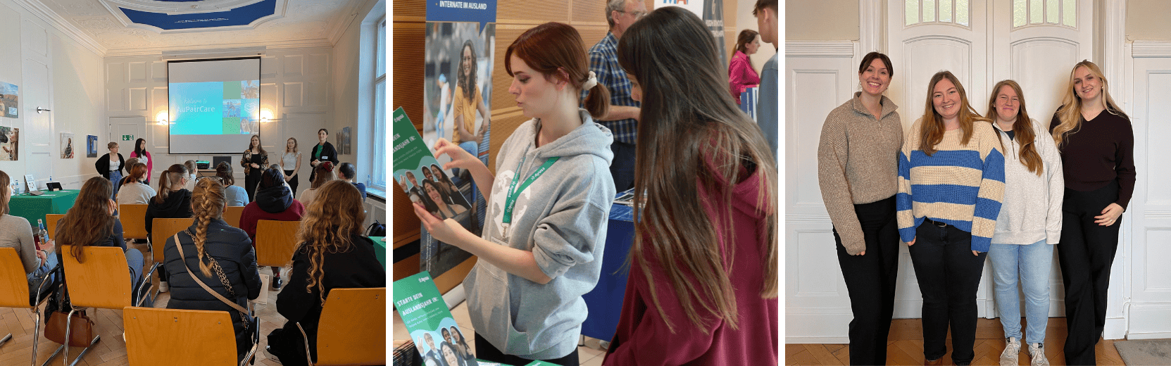 Impressionen von AuPairCare Veranstaltungen