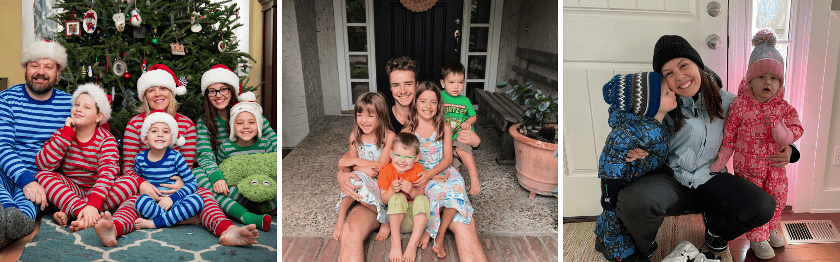 Impressionen aus dem Leben von Au pairs mit ihren Gastfamilien