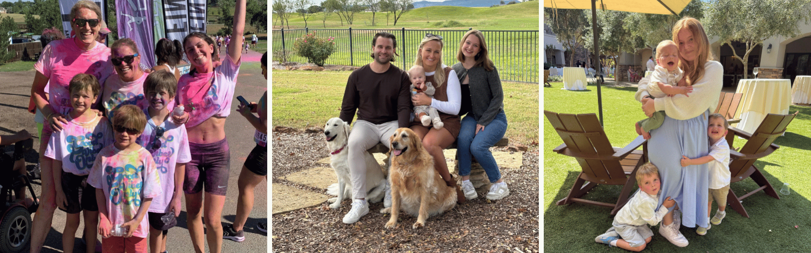 Impressionen von Au pairs mit ihren Gastfamilien