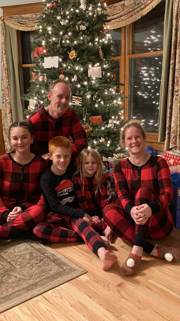 Gastfamilie an Weihnachten