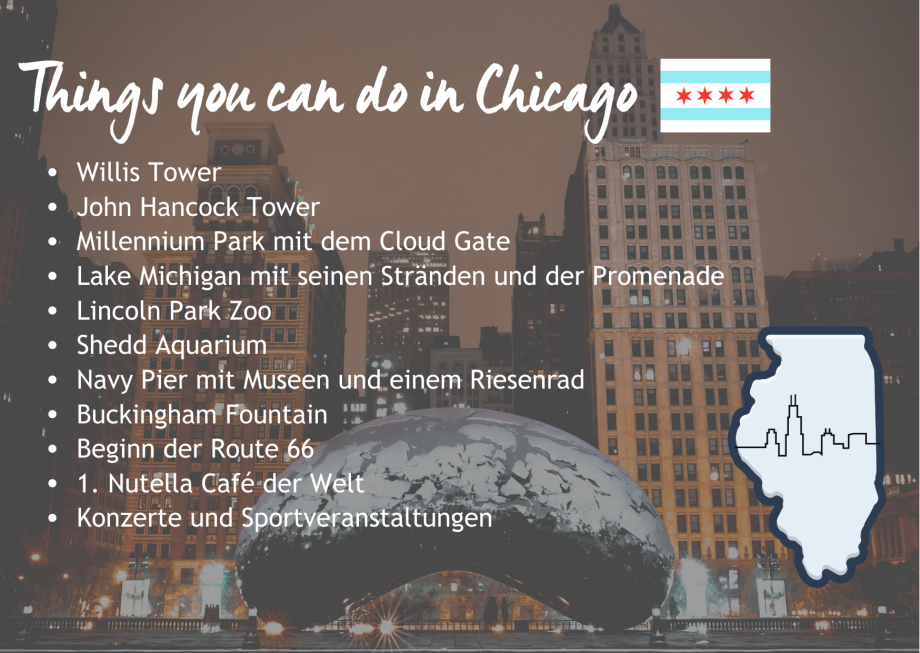 Willkommen in Illinois List mit Events in Chicago