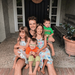 Impressionen aus dem Leben von Au pairs mit ihren Gastfamilien