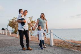Rogers Family gastfamilie mit zwei jungen